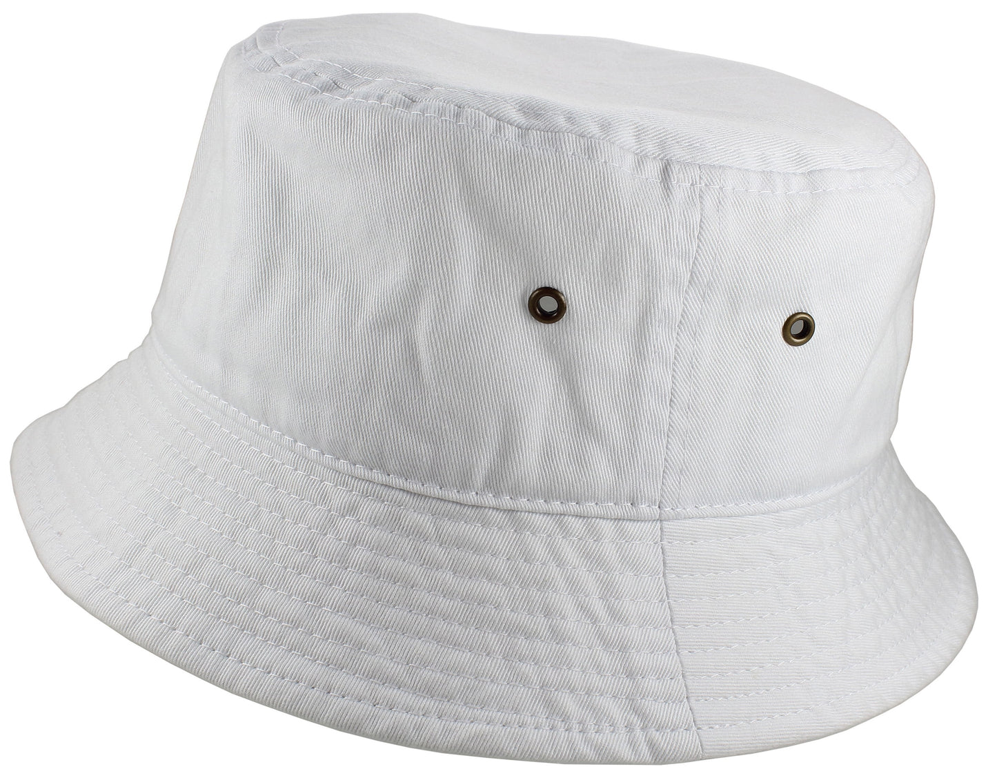 Bucket Hat 100% Cotton Packable Summer Travel Cap. Burgundy-L/Xl