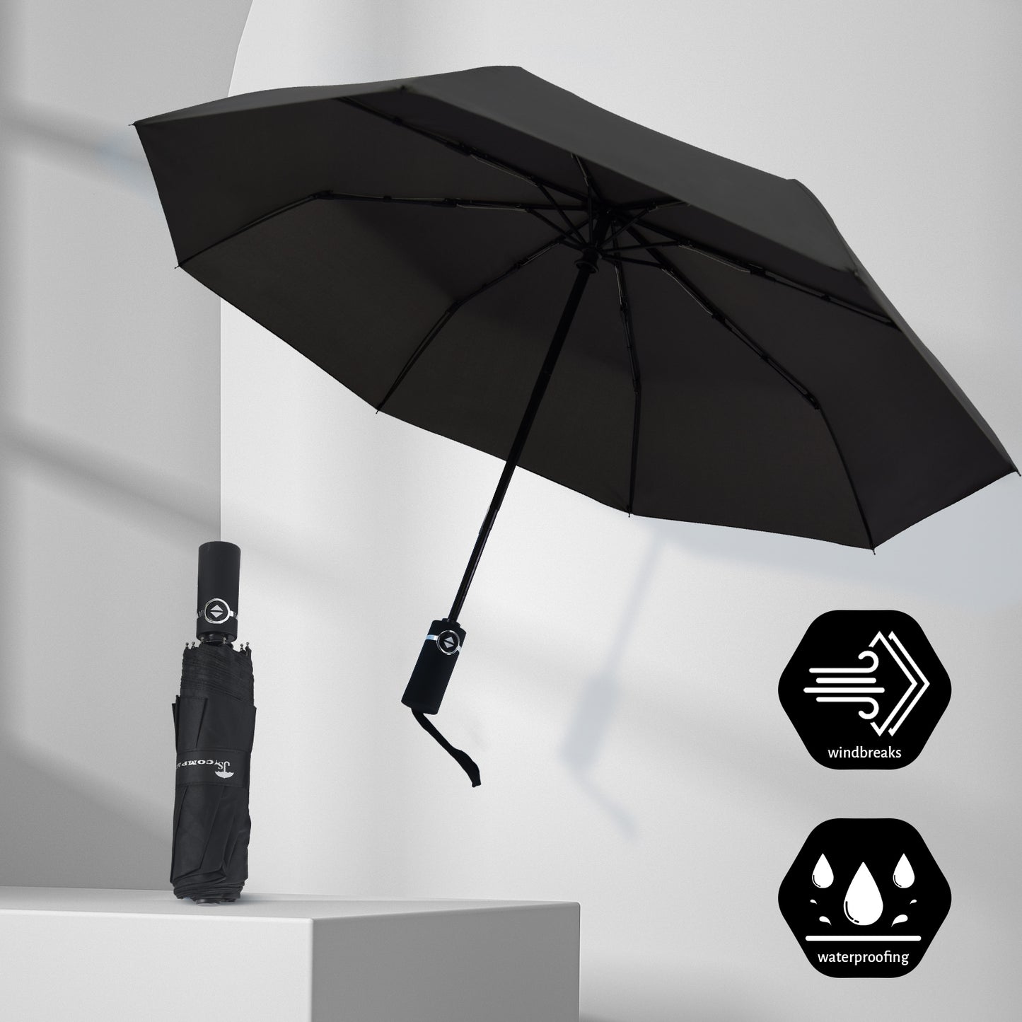 Travel Umbrella Portable Folding Umbrella Light Automatic Windproof Waterproof Umbrellas