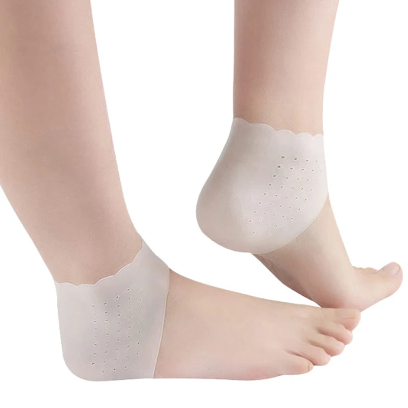 "Ultimate Silicone Gel Heel Socks: Repair and Protect Your Feet with Ease!"