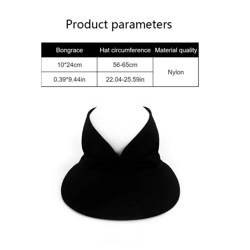 Sport Sun Visor Hats Empty Top Baseball Sun Cap Ladies Sun Hats with UV Protection Beach Sun Hats for Young Girls Women